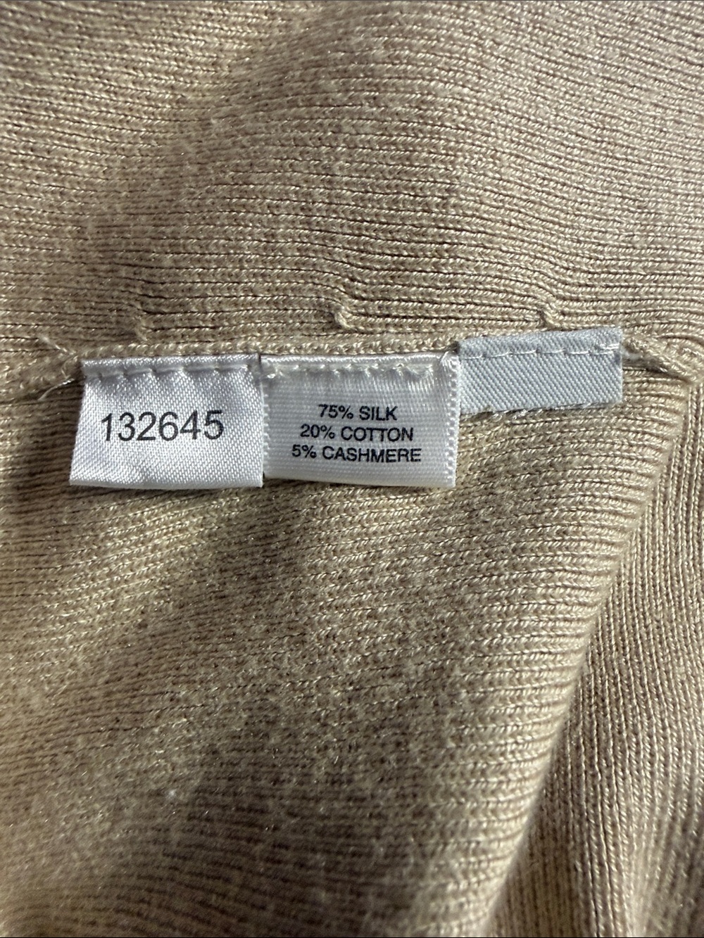 Ann Taylor Silk Cashmere Embellished Crop Cardigan M - Picture 9 of 9